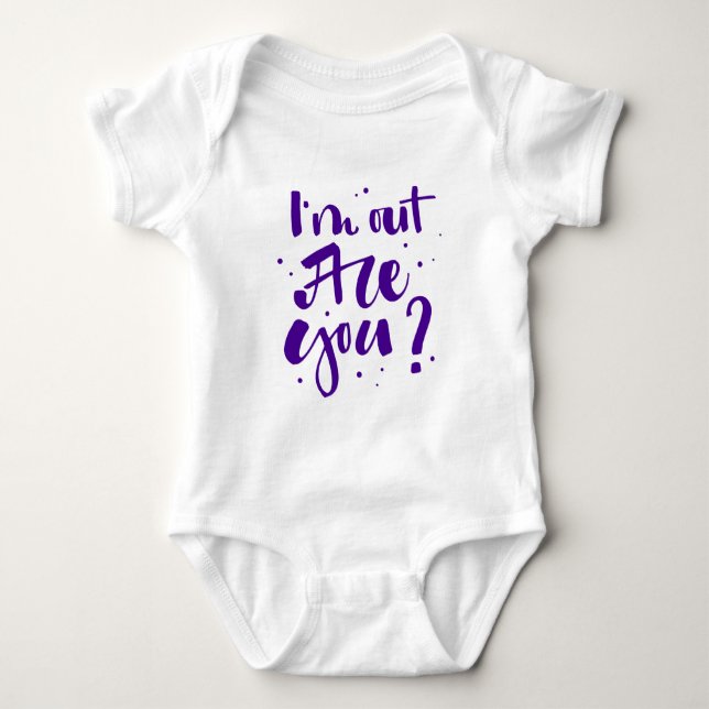Är du ute? t shirt (Framsida)