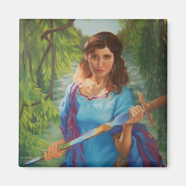 "Är du värdig?" Magnet (Framsidan)