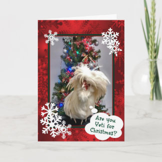 Är du Yeti till jul? Helgkort