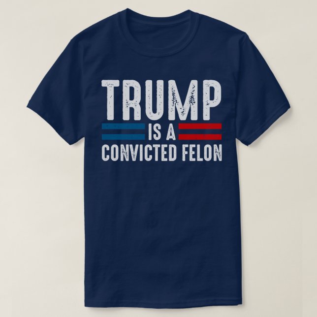 Är en dömd felon? t shirt (Design framsida)