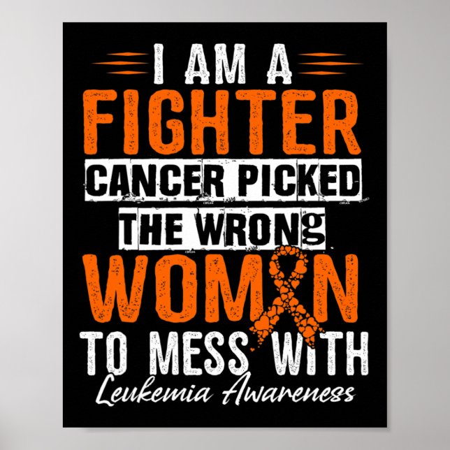 Är en kämpande medvetenhet om leukemi 1 poster (Framsidan)