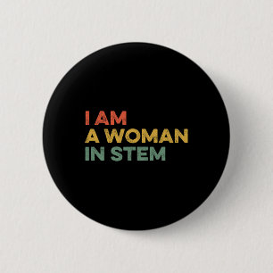 Är en kvinna i Stem Steminist Science Feminist Mat Knapp