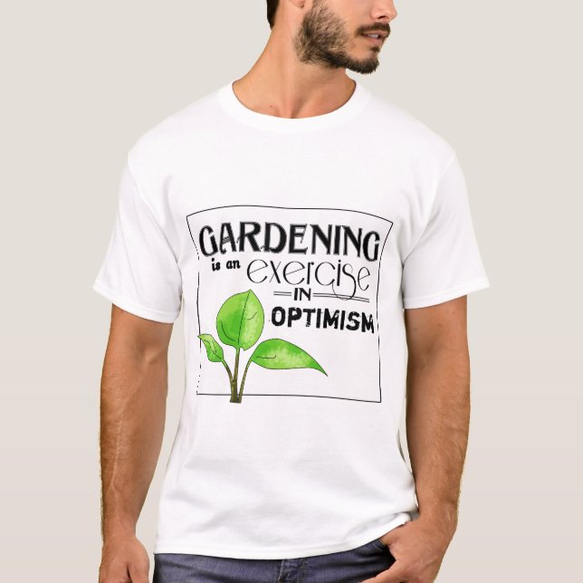  är en övning i Optimism T-shirt (Framsida)