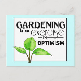 är en övning i Optimism Vykort