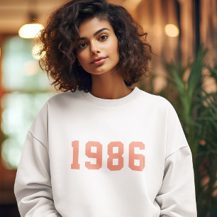 År Födelsedag Anpassningsbar Coral Rosa Modern T Shirt
