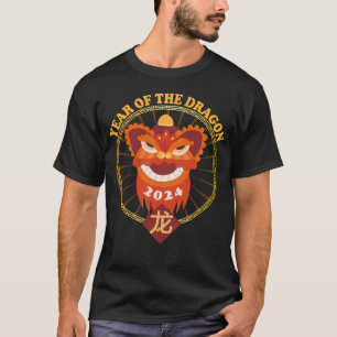 År för 2024 års kinesiska Zodiac Lunar New Y T Shirt