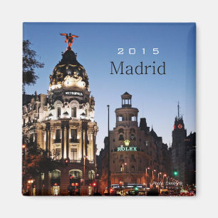 År för ändring för magnet för Madrid Spanien