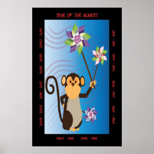 År för apan poster