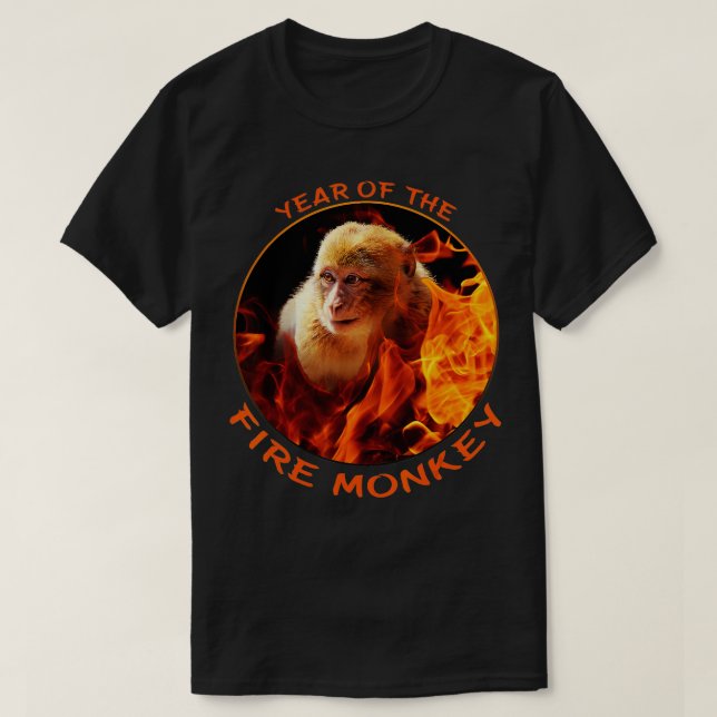 År för brandapan 1 t shirt (Design framsida)