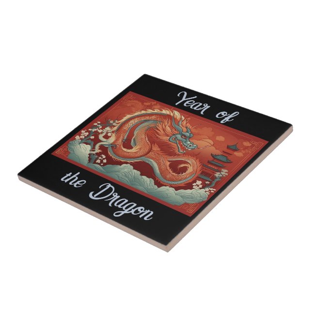 År för Ceramic Tile i Dragon Kakelplatta (Sidan)