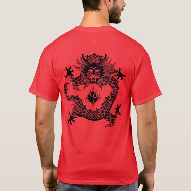 År för Dragon T-Shirt v2 (Baksida)