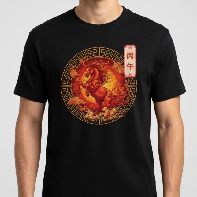 År för eld-hästen 2026 t shirt (Skapare uppladdad)