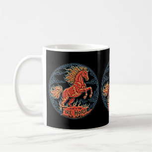 År för eldpardmug kaffemugg