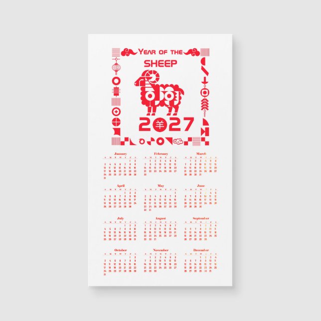 År för får 2027 (Framsida)