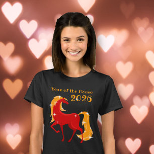 År för Fire Horse 2026 China Zodiac Women's T Shirt