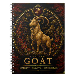År för Get Luxuöst Kinesiskt Zodiak-anteckningsblo Anteckningsbok