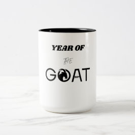År för Geten 2027 Två-Tonad Mugg