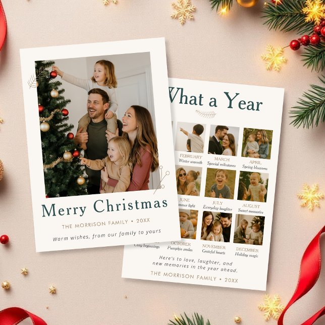 År för granskning jul - vilket år Helgdag Inbjudningar (Skapare uppladdad)
