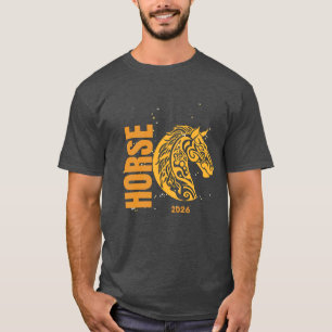 År för gulten Horse 2026 T Shirt