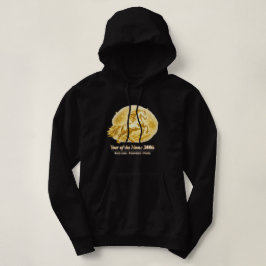 År för hästen 2026 Guld Energi Hoodie – Kinesisk T Shirt