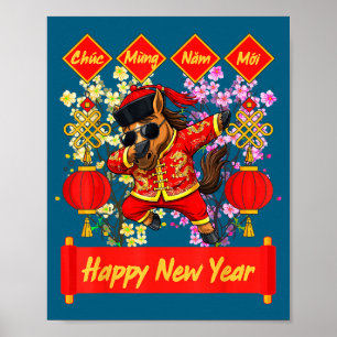 År för hästen 2026 vietnamesiska lunnyyåret 2 poster