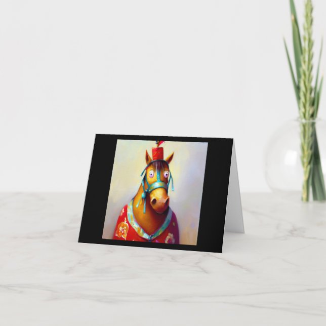 År för hästen 4 kort (Framsida)