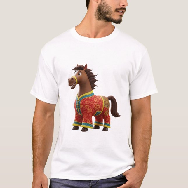 ÅR FÖR HÄSTEN T SHIRT (Framsida)