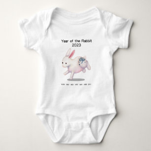 År för kanin 2023 Cute Zodiac Sign Keepsaké T Shirt