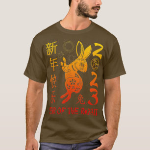 År för kanin 2023, kinesiska nyår 20 t shirt