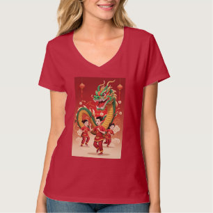 År för Kinas nya år i draken 2024 T Shirt