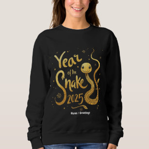 År för kinesiska ormen 2025 Zodiac T Shirt