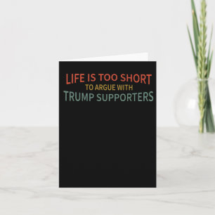Är för Kort för att kunna hantera trumpsupportrar