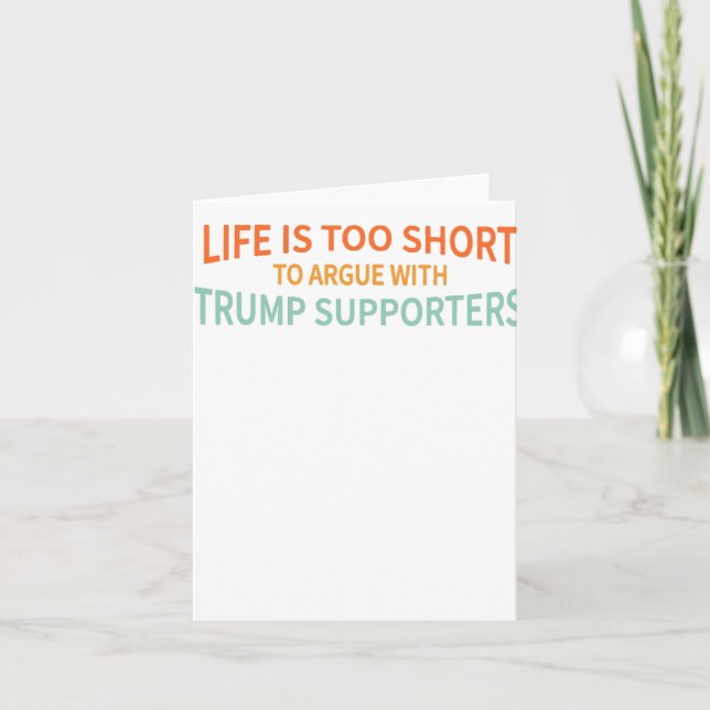 Är för Kort för att kunna mata in med trumpsupport (Framsida)