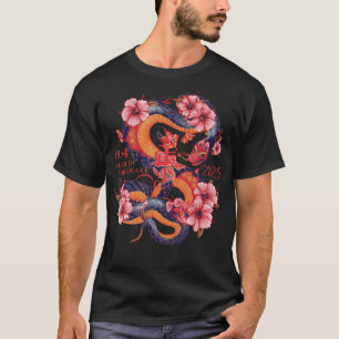 År för ormen 2025 kinesisk nyårsnake t shirt