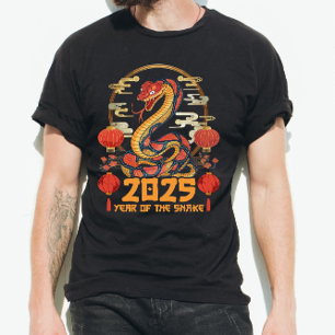 År för ormen 2025 - Kinesisk zodiakorm T Shirt