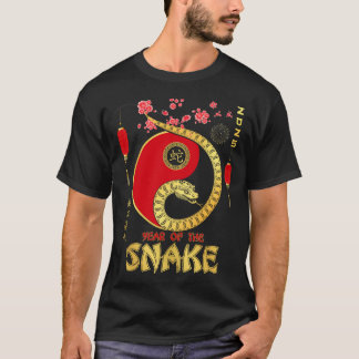 År för ormen 2025, nyår kinesiska t shirt