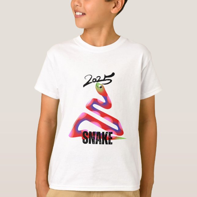År för ormen 2025 t shirt (Framsida)
