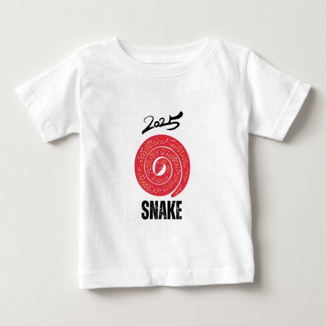 År för ormen 2025 t shirt (Framsida)