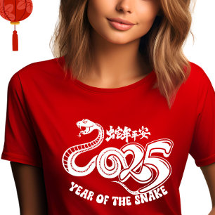 År för ormen 2025 t shirt
