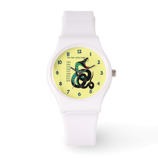 År för ormen armbandsur (Framsida)