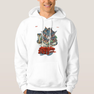 År för ormen: kinesiskt nyår 2025 #06 hoodie