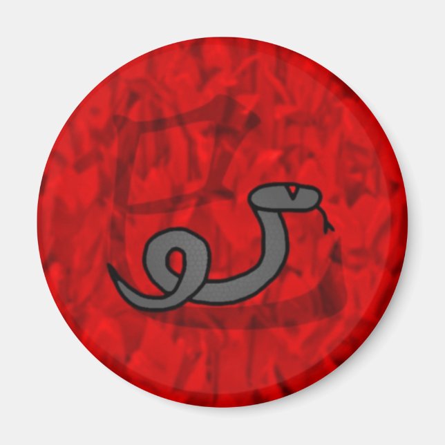 År för ormen magnet (Framsidan)