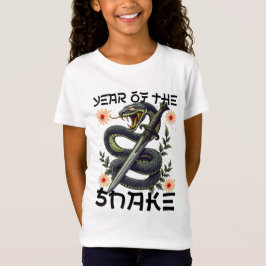 År för Ormens Zodiak Kinesiskt Nyår T Shirt