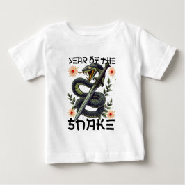 År för Ormens Zodiak Kinesiskt Nyår T Shirt