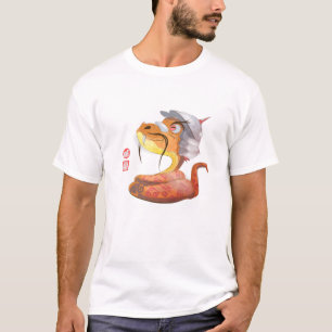 År för ormhoroskop från kinesiskt zodiakhorosko t shirt