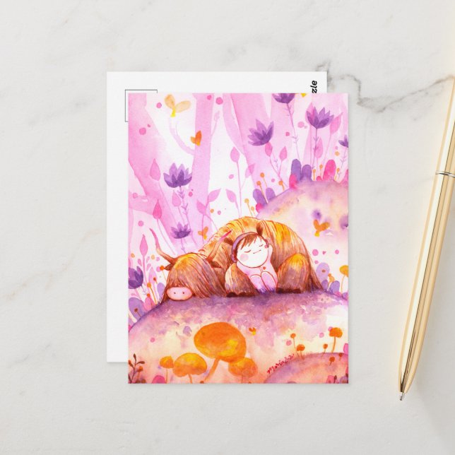 År för Ox-DNM-vykort Vykort (Fram/Back In Situ)