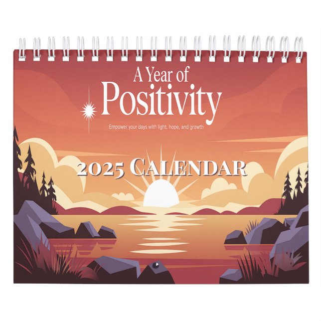År för positiv bedömning 2025 Motiveringell kalend Kalender (Omslag)