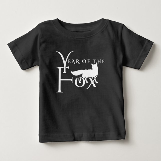 År för räv t shirt (Framsida)
