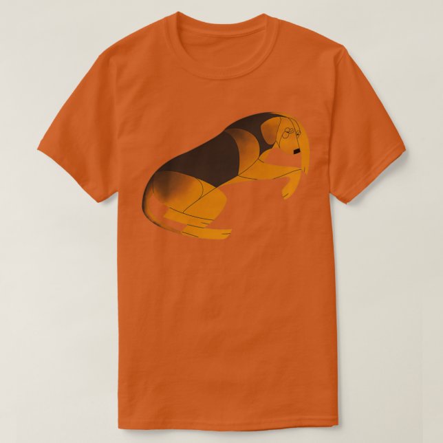 År för Schiller Hound T Shirt (Design framsida)
