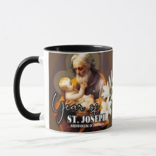 ÅR FÖR ST. JOSEPH KATOLISK PERSONLIG MUGG